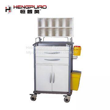 ABS material multi-function medical trolley for patient price