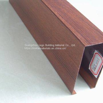 Billboard Sound Insulation Bronze Aluminum Square Pass Oem