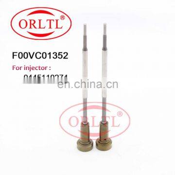 ORLTL FOOV C01 352 Common Rail Valve Set FOOVC01352 Inyector Valve Seat F OOV C21 352 For HYUNDAI 0445110274, 0986435180