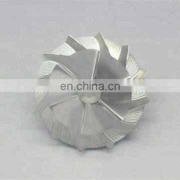 S200 314590 54.81/76.20mm 6+6 blades Turbo milling/aluminum 2618/billet compressor wheel for 314196/315355/315567/315980/316039