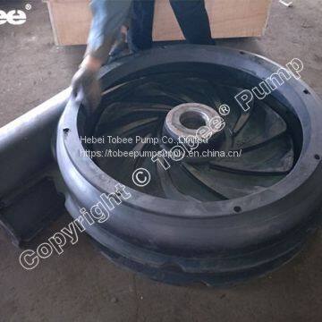 Tobee 10x8 Slurry Pump Rubber Spare Parts Impeller FAM8147R55 and Cover Plate Liner G8018SRTL1R55 photo-4