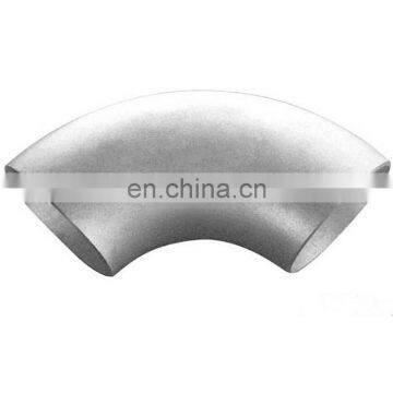 Degree 90 Stainless Steel Pipe Fittings Titanium Elbow