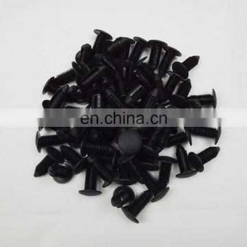 100Pcs Bumper Fascia Retainer Black Nylon Head Diameter: 7/8" (22mm) Stem Diameter: 11mm Stem Length