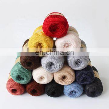 High Quality Polyester and Acrylic 48NM/2 Covering Yarn Blended Yarn Core Spun Yarn photo-2