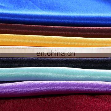 Wholesale Custom Quality Solid Bright Color Polyester Satin Fabric For Bedding Set photo-6