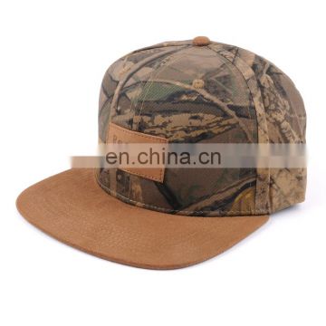 custom outdoor camouflage snapback cap