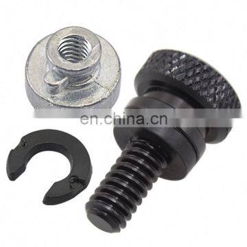 Motorcycle Rear Fender Seat Bolt Screw Nut License Plate Mount Knob Cover For Harley XL Dyna Touring COV Softail photo-6