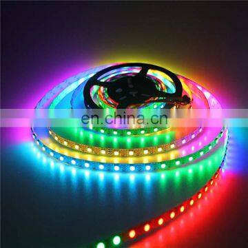 5V 16.4ft WS2812 Individually Addressable RGB LED Strip Light 300 Pixels 5050 Magic Color