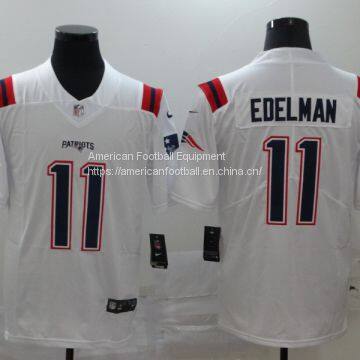 New England Patriots #11 Edelman White Jersey