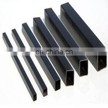 Prime Grade Low Carbon rectangular Ms Black Annealed Pipe 13*38*0.6mm Min