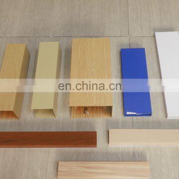 Solid wood veneer/100% Recyclable decor materials of wood with metal Aluminum panels For Exterior walls/Curtain Wall Decoration