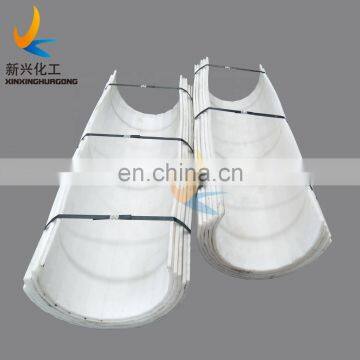 UHMWPE liners dump trailer bed lining sheets/plate uhmwpe coal bunker liner wear- resistant