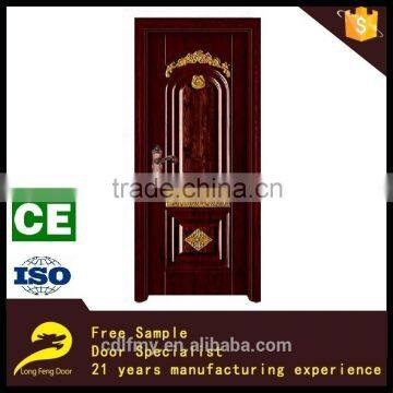 iron single door design steel indian wooden door design