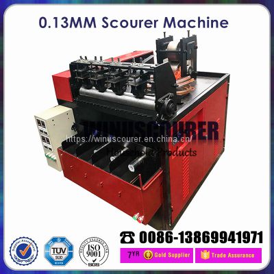 0.13MM stainless steel scourer cleaning ball making machine