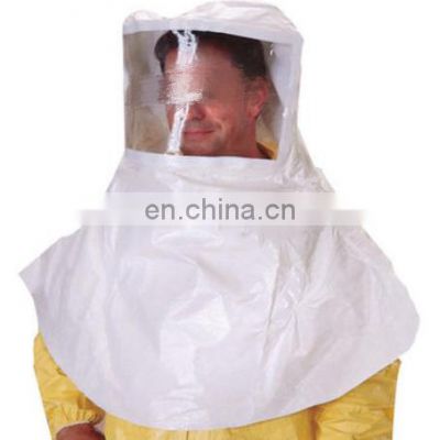 non woven protective hood face shield eye shield white cap