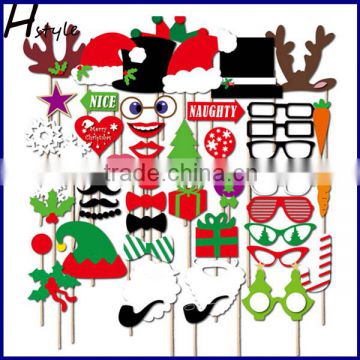 Christmas Photo Booth Paper Props on Sticks Wedding Birthday Party Fun PFB0027