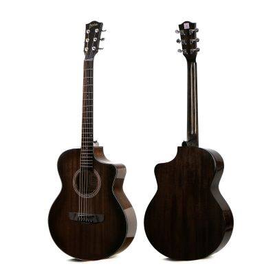 New designed acoustic guitar Deviser LK-12 mahogany guitar wholesale factory price OEM high quality guitar