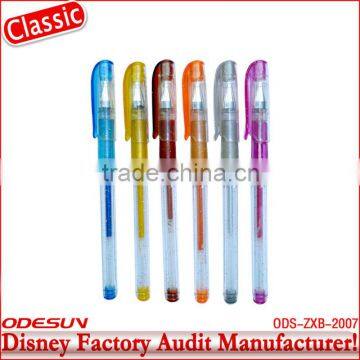 Disney factory audit manufacturer's high quality gel ink pens143132