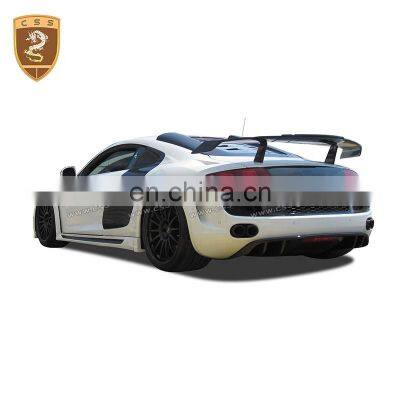 PPI Style Carbon Fiber Rear Spoiler Wing For Adi R8 Trunk Spoilers