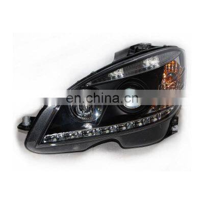 For W204 LED Head Light With DRL 07-10 Car Led Lighting