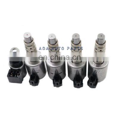 Good Quality 5PCS SET Solenoid Valve OEM RE0F10E JF017E For Nissan Transmission Solenoid Trans Solenoid Valve For Mitsubishi