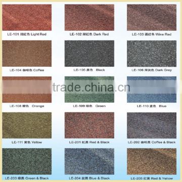 New Recyclable Building Material Colorful Stone Coated Metal Roofing Tile