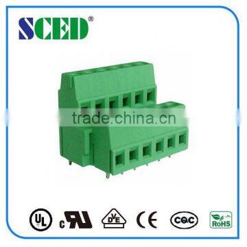 Electrical Screw Clamp Terminal Block Plastic Euro Terminal Connectors