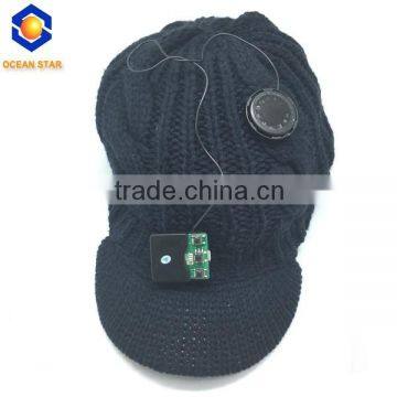 2016 New Winter Fashion Knitted Bluetooth Beanie Hat photo-2
