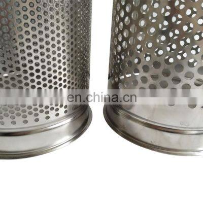 stainless steel 304 316 316L bucket filter, Water treatment equipment replacement core, No. 2 filter basket