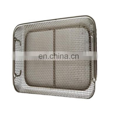 stainless steel refrigerator shelf wire mesh basket