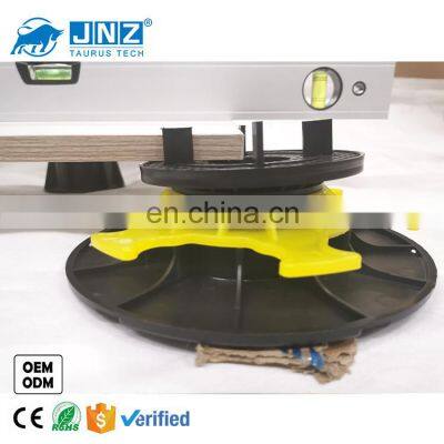 self-leveling outdoor porcelain tile pedestal adjust tile support floor plastic pedestal