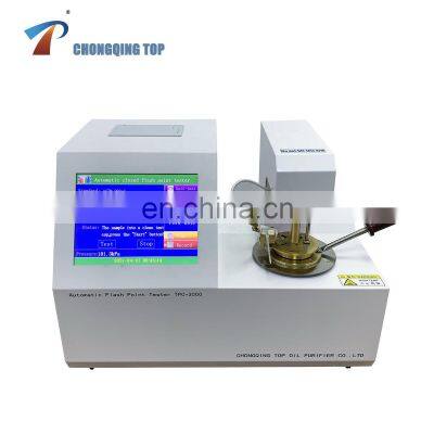 TPC-3000 ASTM D93 Digital Closed Cup Flash Point Testing Equipment/ Measuring Apparatus For Petroleum Oil