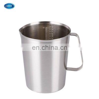 Laboratory Use Stainless Steel Measuring Jug/Measuring Cup