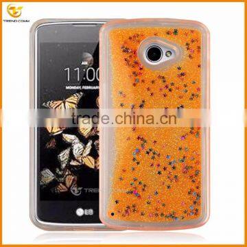 wholesale glitter liquid cover case for lg k5