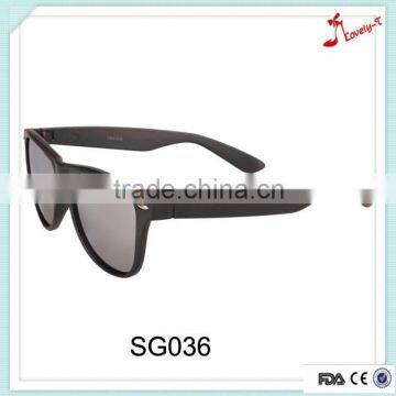 Manufacturer in China love matt frame and mirror lens eyewear sunglasses 2016
