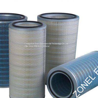 Oblique Installing Cartridge Dust Collector/Cartridge Dust Collectors/ Dust Filter Cartridge Filters photo-5