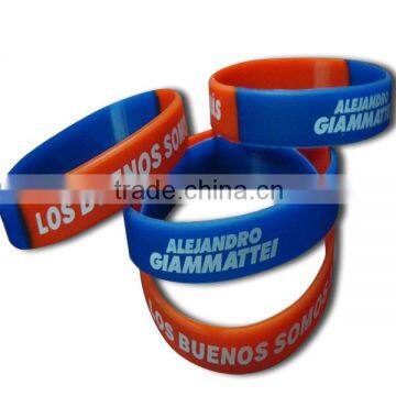 Customized Plastic Wristband Silicon Bracelets