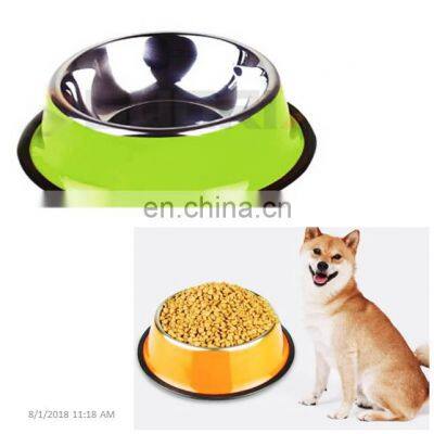 Personalized Anti Slip Stainless Steel Pet Dog Feeding Bowl, Perfect Dish for Dog Puppy Cat and Kitten photo-2