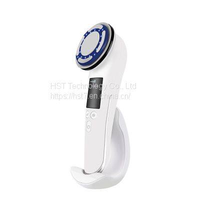 Hot Selling Beauty Instruments Facial Cleansing Hot and Cold Pulse Massager photo-2
