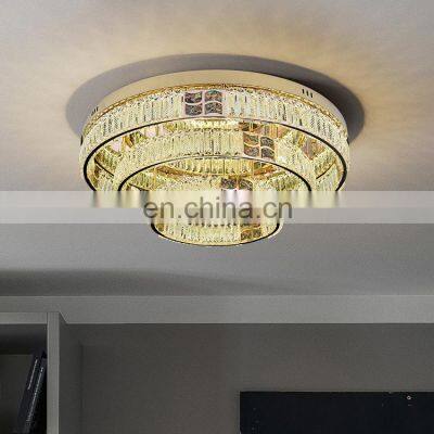 Modern Style Indoor Decoration Dining Room Living Room Modern LED Crystal Ceiling Light photo-4
