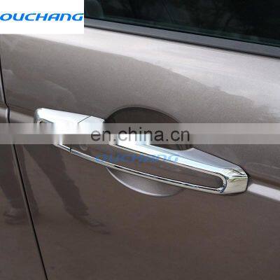 New For Range Rover Evoque For Range Rover Sport For Discovery Sport 2015 2016 2017 Car Accessories Chrome Door Handle Trim 8pcs photo-3