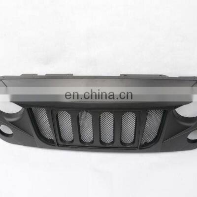 4*4 Front Grille With Mesh for Jeep Wrangler JK 2007-on Car Accessories Black Grille photo-3