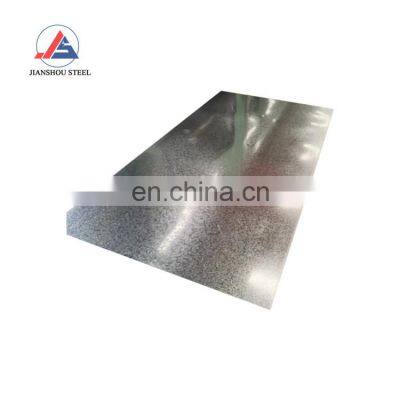 High quality China galvanized steel  plain sheet DX52D Z200 GI GP Steel Plate