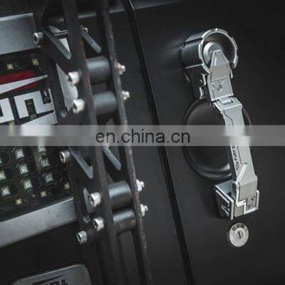 Offroad Aluminum Door Handle for Jeep Wrangler JK 2007+ Car Accessories 4 Door Handle