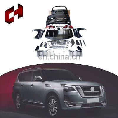 Ch High Quality Popular Products Front Splitter Auto Parts Body Kits For Nissan Patrol Y62 2010-2019 To 2020-2021