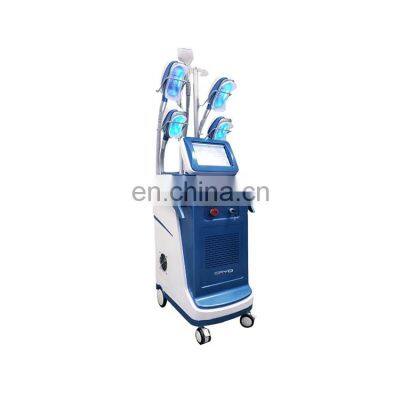 2022 best selling china manufacturer 7 heads cryolipolysis cavitation cryolipolysis lipolaser 2 cryo handle double chin machine