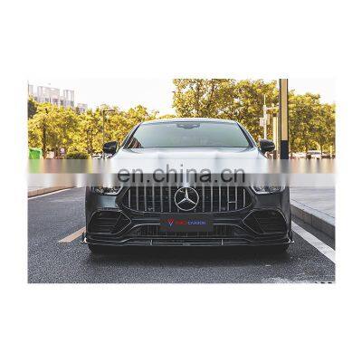 Light Weight High Gloss 100% Real Dry Carbon Fiber Car Rear View Mirror Cover for Mercedes BENZ AMG GT50