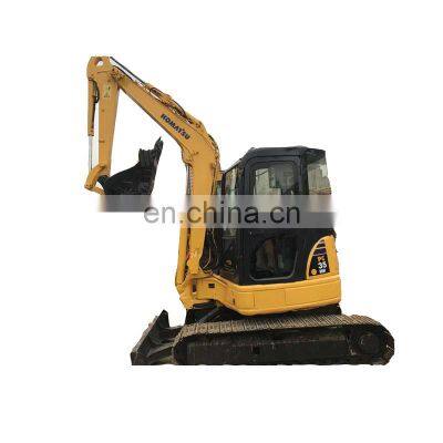 Komatsu mining machine used PC35 mini digger with AC, komatsu pc35 crawler excavator price low on sale in China