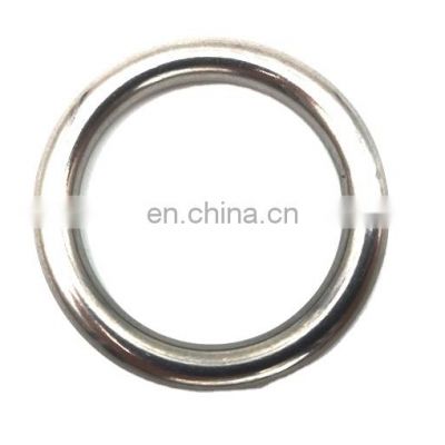 JRSGS Wholesale Stainless Steel 316 314 Welded Round Rings Hardware 25mm 30mm 40mm 50mm 70mm