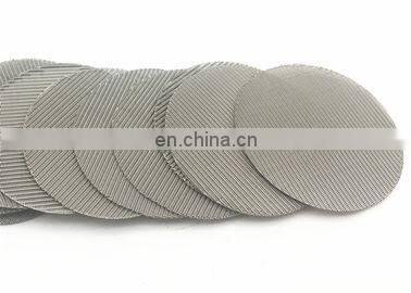 100 150 Micron Stainless Steel Woven Mesh Filter Disc photo-3
